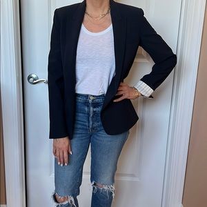 Theory navy blue blazer